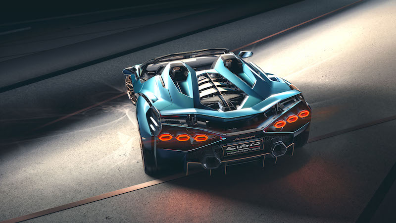 Sián Roadster, il nuovo esclusivo lampo di Lambroghini Sián Roadster, il nuovo esclusivo lampo di Lambroghini