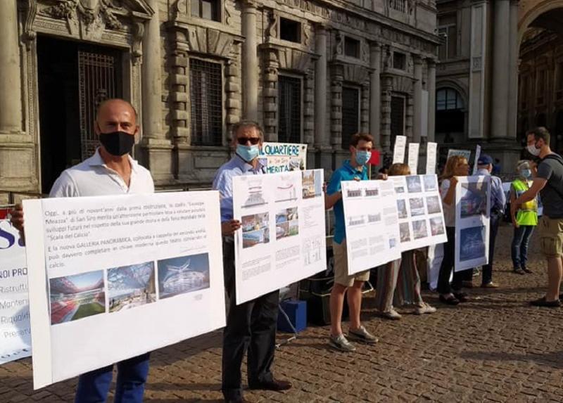 Nuovo San Siro: il comitato protesta, aderisce parte del Pd Nuovo San Siro: il comitato protesta, aderisce parte del Pd