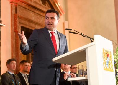 Zoran Zaev primo ministro della Macedonia Zoran Zaev primo ministro della Macedonia