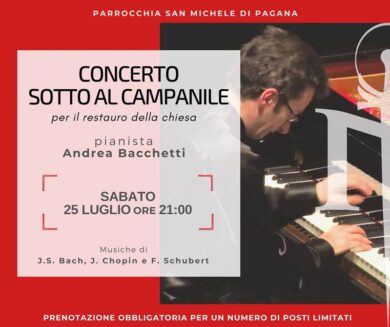 A Rapallo il concerto sotto il campanile con Bacchetti, Chopin e…