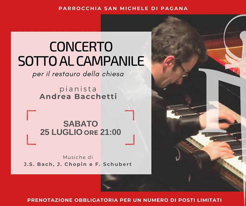 A Rapallo il concerto sotto il campanile con Bacchetti, Chopin e… A Rapallo il concerto sotto il campanile con Bacchetti, Chopin e…