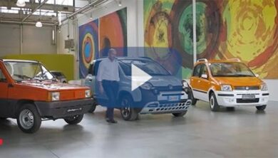 Fiat Panda festeggia 40 anni di successi