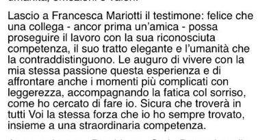 Confindustria, Panucci uscita. Mariotti Dg ad interim