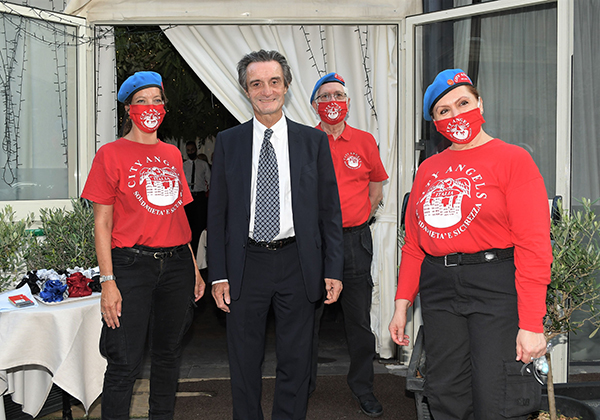 Instagram di Regione Lombardia con i City Angels