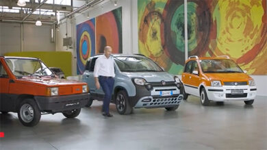 Fiat Panda 40 anni : il design