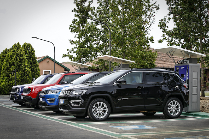 Nascono a Melfi i nuovi modelli ibridi plug-in di Jeep