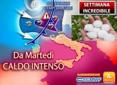 Meteo estate 2020: dopo il caldo tornano i temporali, sale l’allerta maltempo