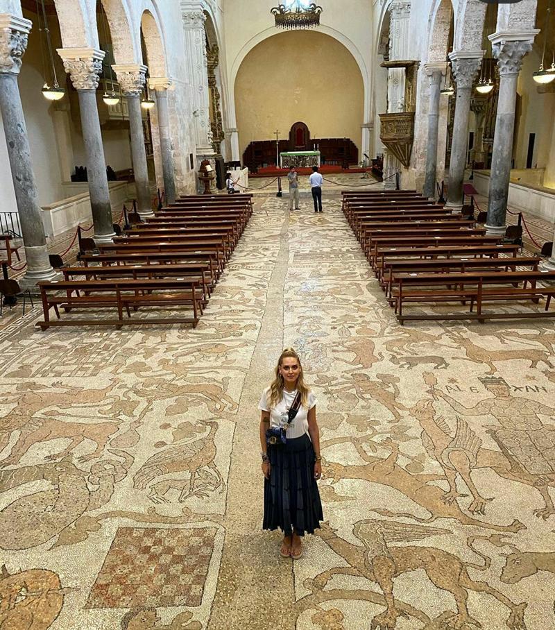 Arte, dopo gli Uffizi Chiara Ferragni visita il museo di Taranto