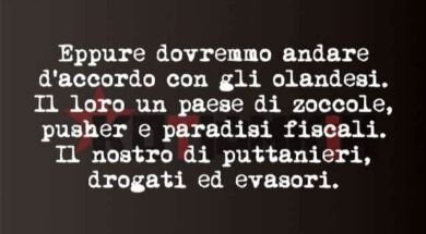 Recovery Fund, Olanda-Italia? Paesi complementari. Ironia sul web: la vignetta