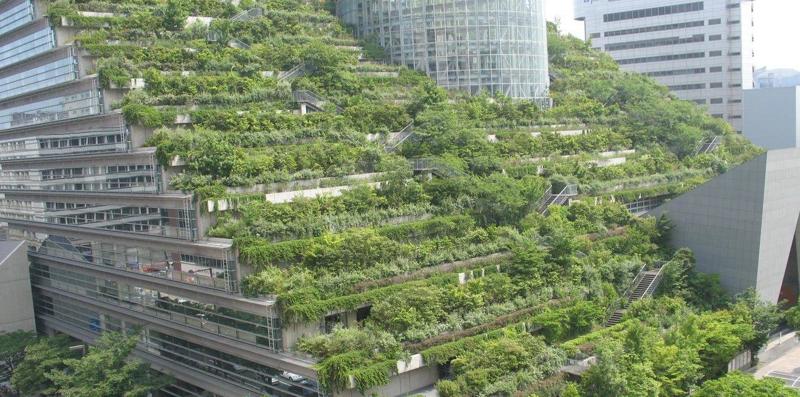 Giappone: compie 25 anni Acros Fukuoka, antenato del Bosco Verticale di Milano