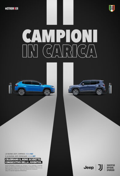 Jeep e Juventus festeggiano insieme il tricolore 2019-2020