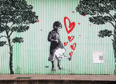 Street art, i murales di Alessio-B arrivano in Autogrill