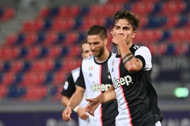 Juventus, infortunio Dybala: solo un’elongazione, può farcela per il Lione