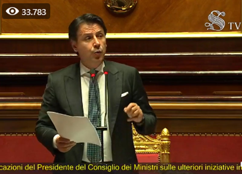 Conte: “La pandemia non è risolta”. Stato di emergenza fino al 15 ottobre Conte: “La pandemia non è risolta”. Stato di emergenza fino al 15 ottobre