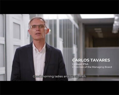 Carlos Tavares, Presidente del Direttorio di Groupe PSA, i risultati finanziari del primo semestre 2020