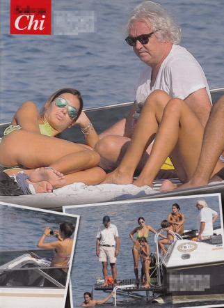 Flavio Briatore ha una nuova giovane fiamma, Maria Ludovica Campana Flavio Briatore ha una nuova giovane fiamma, Maria Ludovica Campana