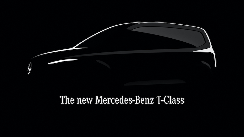 Mercedes Classe T, il teaser del nuovo city van Mercedes Classe T, il teaser del nuovo city van