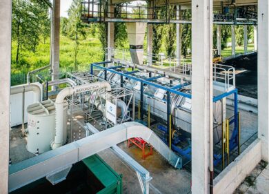 Gruppo Cap sperimenta il processo di bioessicamento dei fanghi di depurazione