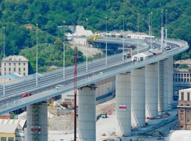 Ponte di Genova,Conte taglia il nastro.”Dimostrazione che Italia sa rialzarsi”
