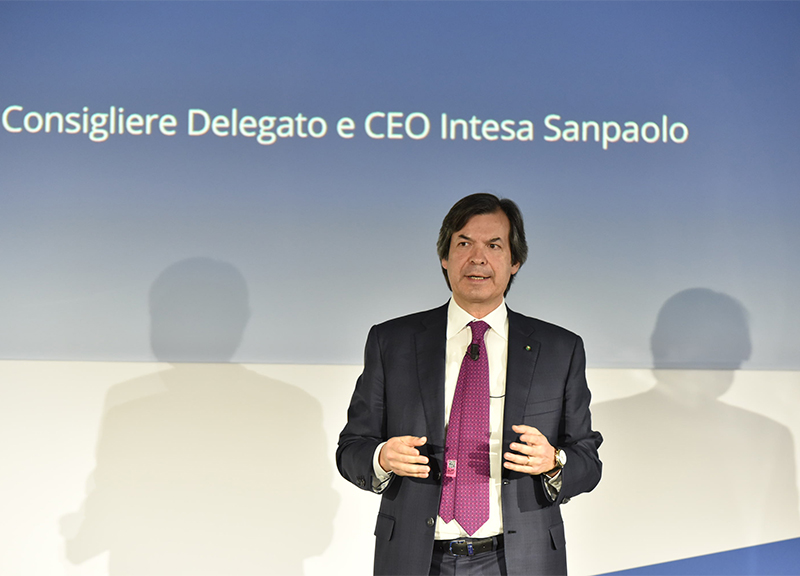 Intesa ritarda gli accantonamenti,utili boom.Doppia cedola 2021, ok in Borsa Intesa ritarda gli accantonamenti,utili boom.Doppia cedola 2021, ok in Borsa