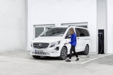 Mercedes-Benz, debutto italiano per l’ eVito Tourer 100% elettrico