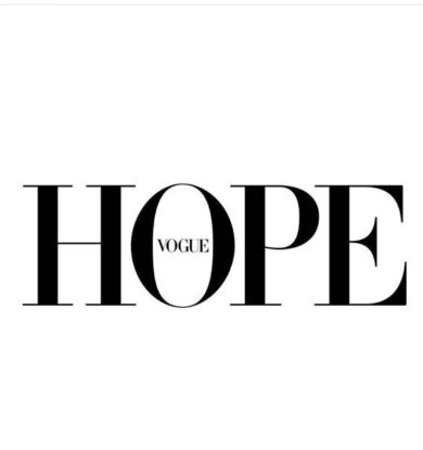 Condé Nast annuncia il primo numero globale di Vogue: “Hope”