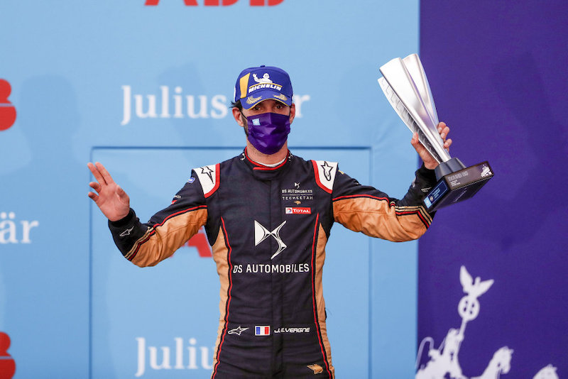 FE, ePrix Berlino, In Gara 3 sul podio la DS di Vergne FE, ePrix Berlino, In Gara 3 sul podio la DS di Vergne