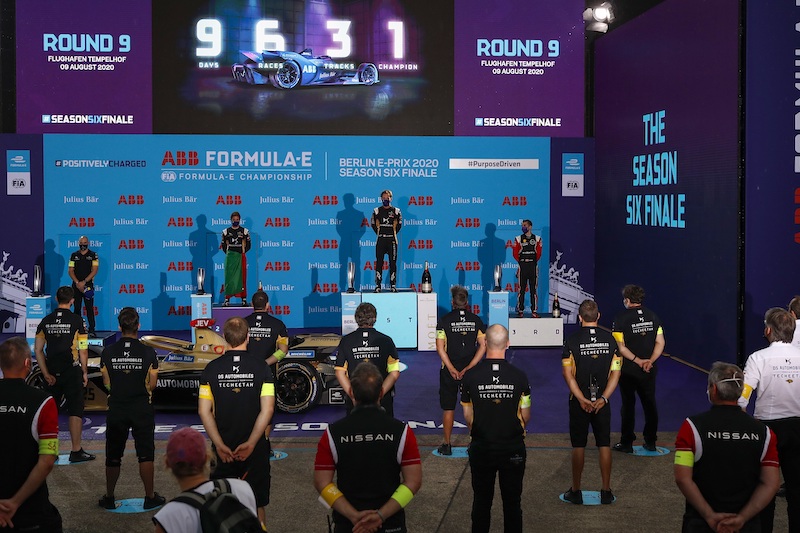FE, EPrix Berlino 4, Doppietta DS e Da Costa è campione FE, EPrix Berlino 4, Doppietta DS e Da Costa è campione