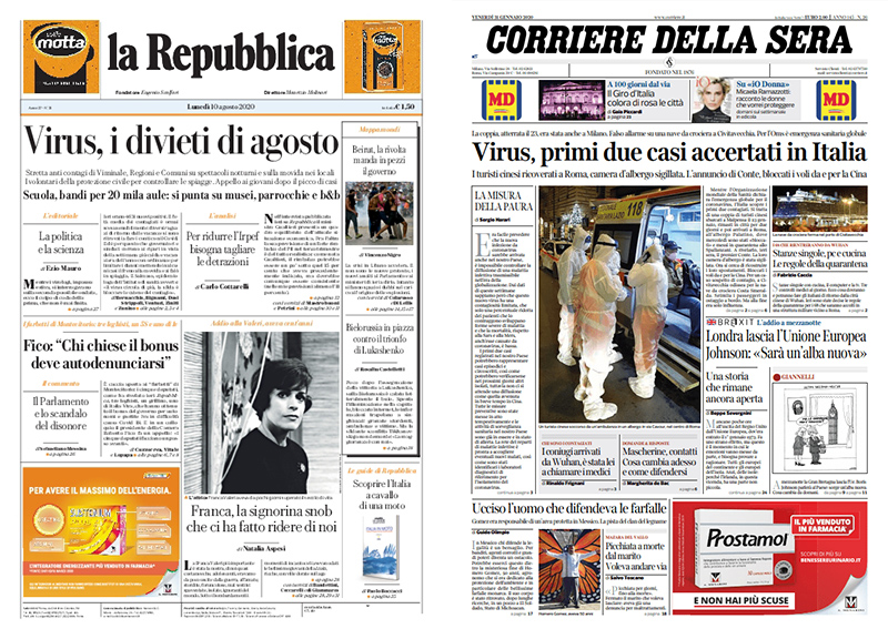 Conte intervistato da Perrino: si espone su tutto ma non sui giornali Conte intervistato da Perrino: si espone su tutto ma non sui giornali