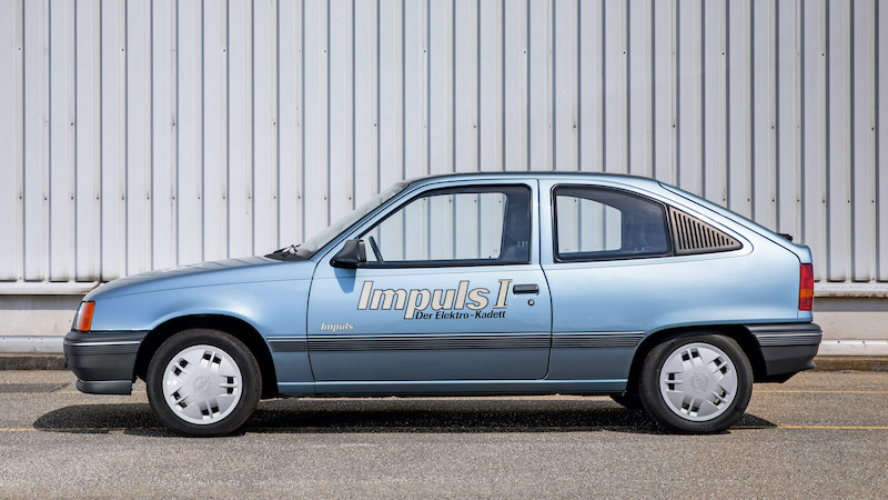 Opel Kadett Impuls I, progenitore di Opel Corsa-e Opel Kadett Impuls I, progenitore di Opel Corsa-e