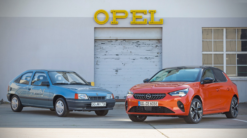 Opel Kadett Impuls I, progenitore di Opel Corsa-e Opel Kadett Impuls I, progenitore di Opel Corsa-e