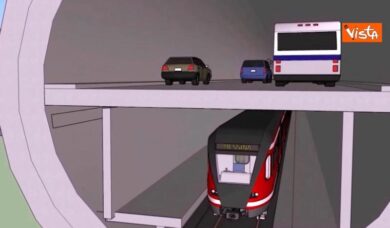 Tunnel sotto lo stretto di Messina, ecco come funzionerebbe: video