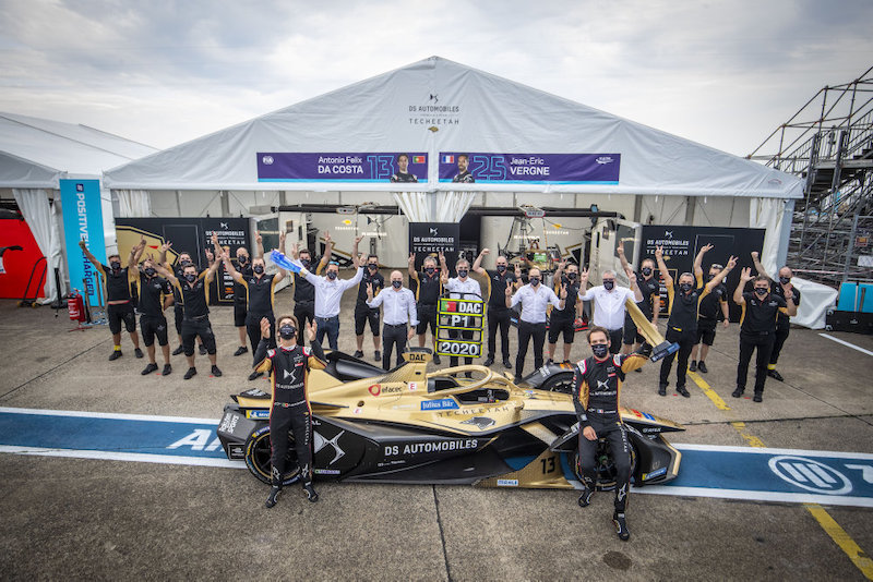 FE, ePrix Berlino 6, La DS Techeetah è campione costruttori FE, ePrix Berlino 6, La DS Techeetah è campione costruttori
