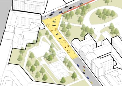 Milano, urbanistica tattica: stop alle auto, tavoli da ping pong e panchine