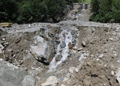 Frana in Valmalenco: migliora il bambino ricoverato