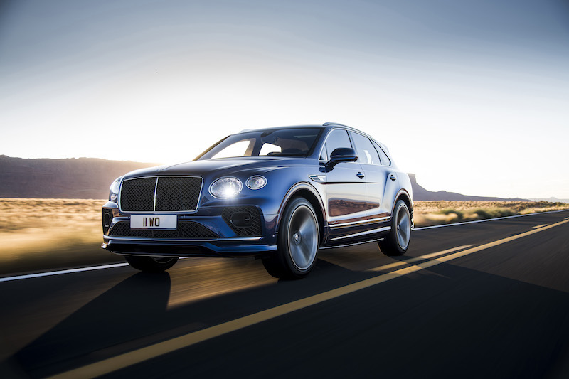 Bentley Bentayga Speed, dettagli di lusso e un motore poderoso