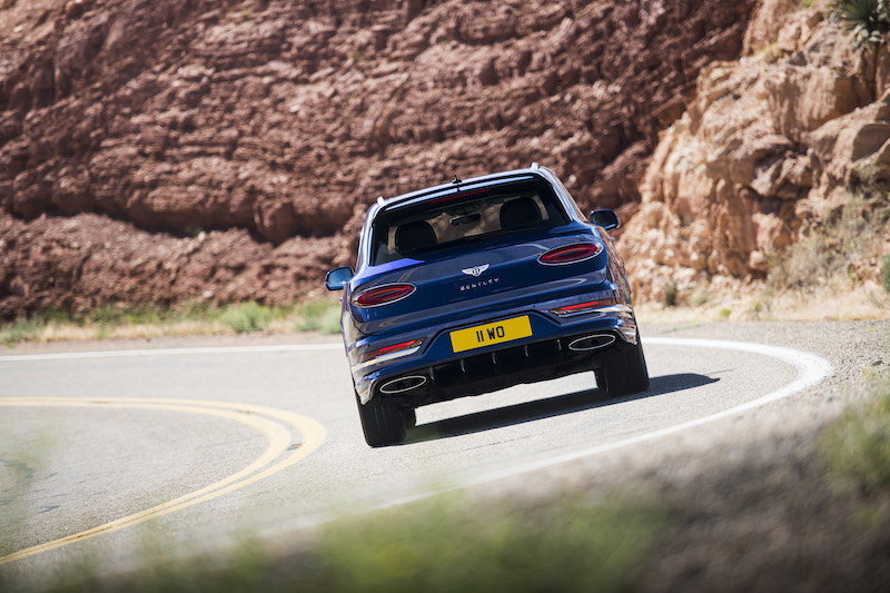 Bentley Bentayga Speed, dettagli di lusso e un motore poderoso