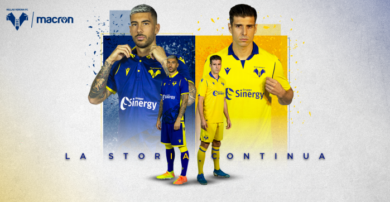 Hellas Verona e Macron, le nuove maglie ‘Home’ e ‘Away’