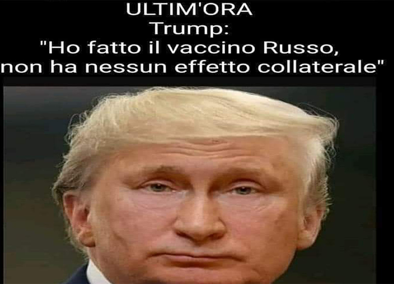 Coronavirus vissuto con ironia/ Trump ha provato il vaccino… di Putin Coronavirus vissuto con ironia/ Trump ha provato il vaccino… di Putin