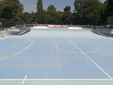Milano, Parco Trotter: dall’ex piscina nascono due campi multisport