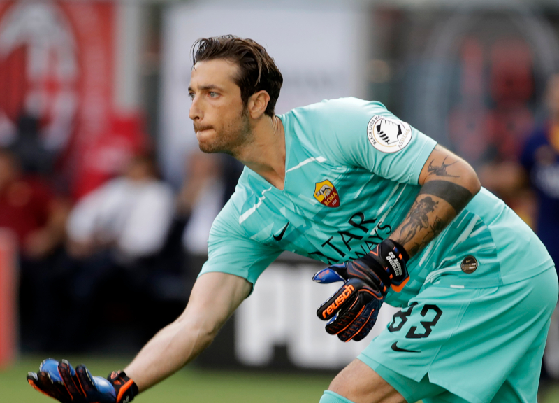 Coronavirus, positivo il portiere della As Roma Mirante: è asintomatico Coronavirus, positivo il portiere della As Roma Mirante: è asintomatico