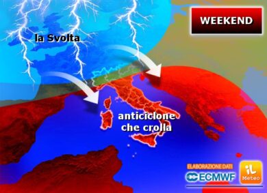 Previsioni meteo, caldo africano fino a sabato, poi forti temporali