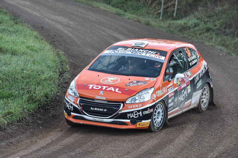 PEUGEOT Competition 208 Rally Cup TOP, si riparte dal Ciocco