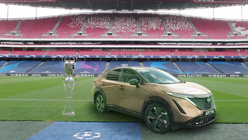 UEFA Champions League indimenticabile per 50 clientti Nissan Leaf UEFA Champions League indimenticabile per 50 clientti Nissan Leaf