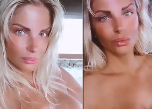 ELISABETTA GREGORACI, miss camicetta bagnata. Canalis, Diletta Leotta e… Le foto delle vip