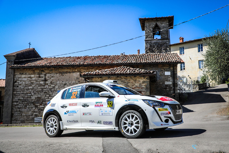 CIR, Rally Il Ciocco, debutto vincente con la nuova Peugeot 208 Rally 4 CIR, Rally Il Ciocco, debutto vincente con la nuova Peugeot 208 Rally 4