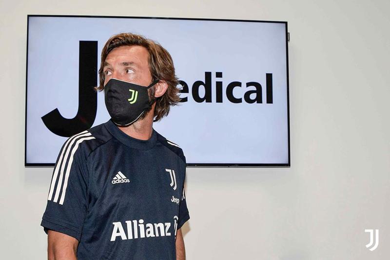 Juve, Pirlo alla Continassa: primo giorno da mister. TUTTE LE FOTO Juve, Pirlo alla Continassa: primo giorno da mister. TUTTE LE FOTO
