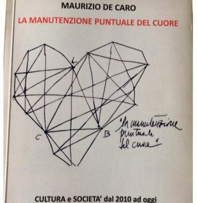 “La manutenzione puntuale  del cuore”, testi ed editoriali di Maurizio de Caro