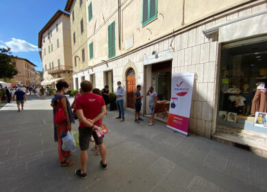 Salvini e Renzi a Colle Val d’Elsa (Siena). Trova le differenze…