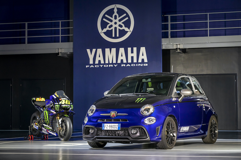 Nuove Abarth 595 Scorpioneoro e Abarth 595 Monster Energy Yamaha